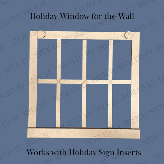 Holiday Sign Window Base