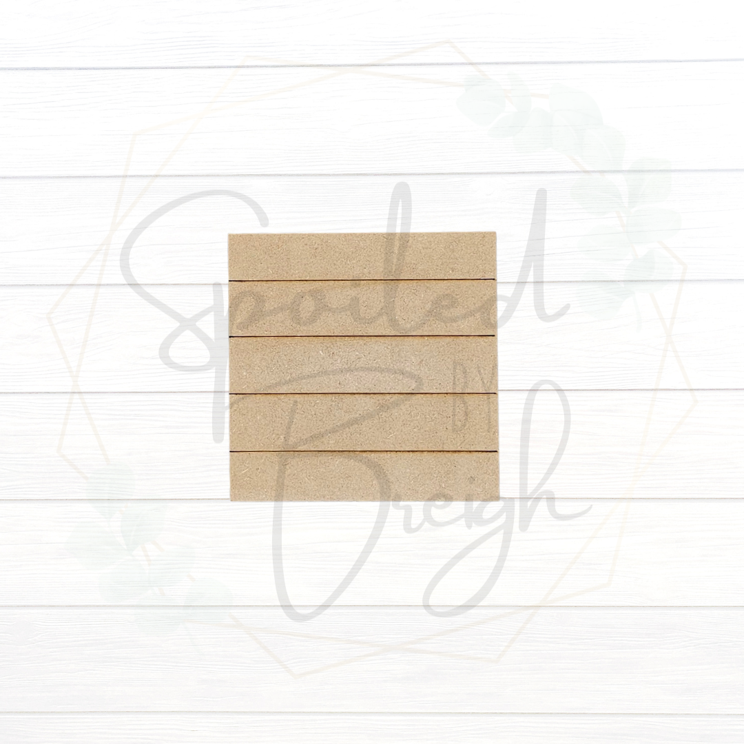 Blank tile Shiplap  4x4