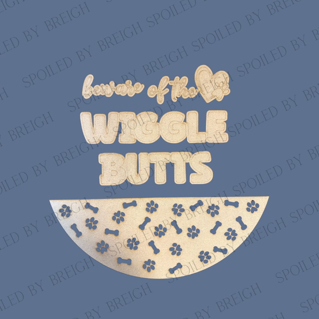 Wiggle Butts Door Round