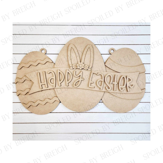 Happy Easter (door hanger)