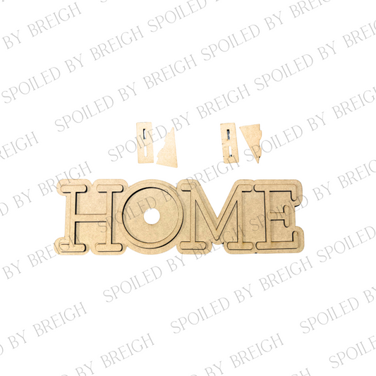 Home Frame- 3 inch rounds