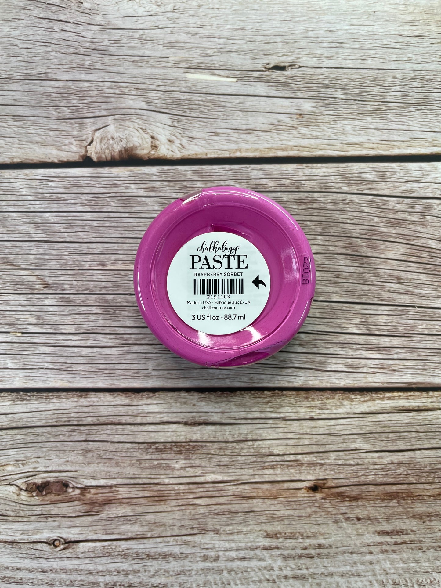 Raspberry sorbet Chalkology® Paste
