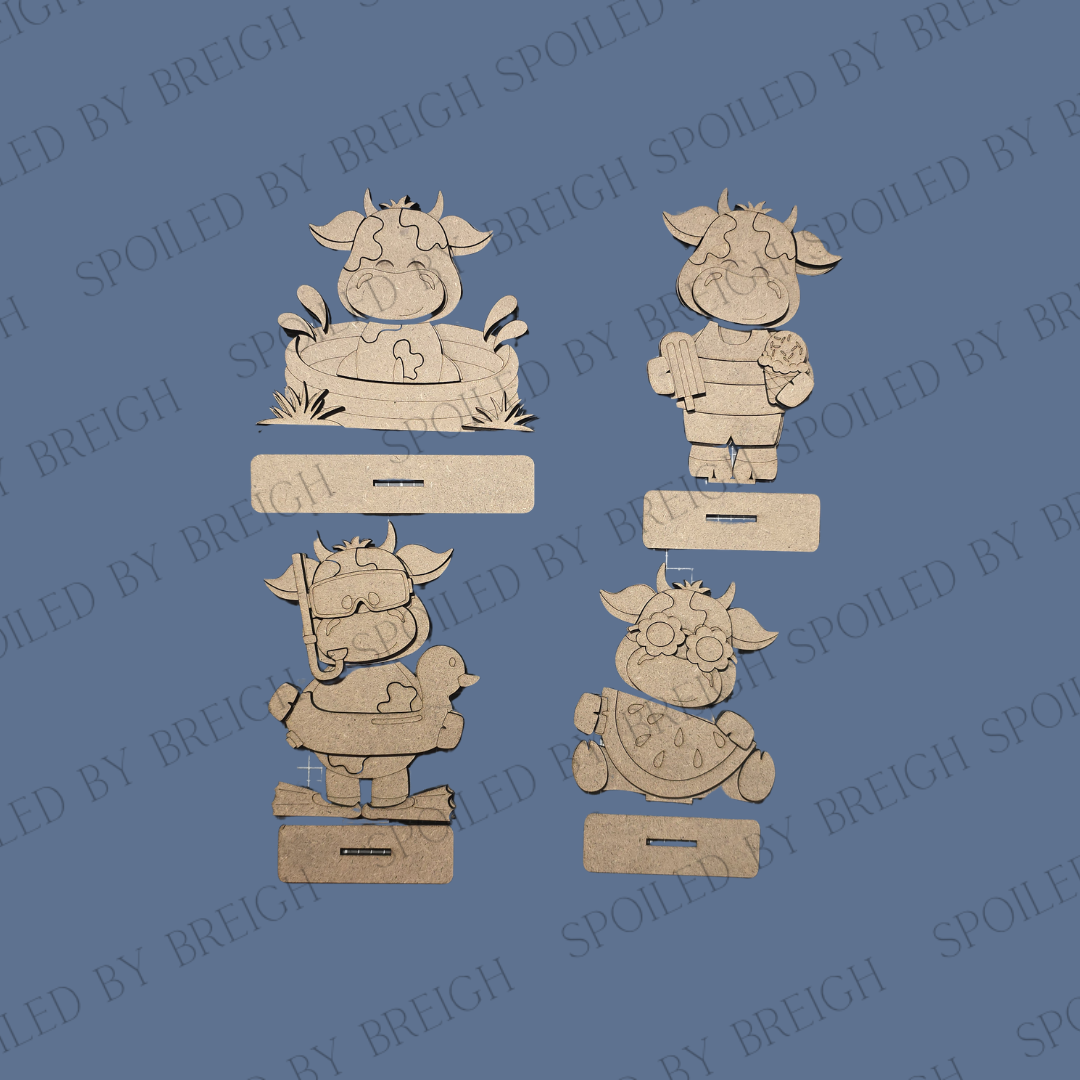 Summer Cows Set