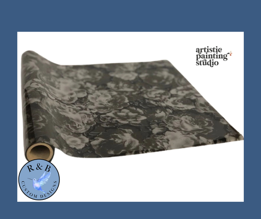 Dominic Flowers Foil - Umber
