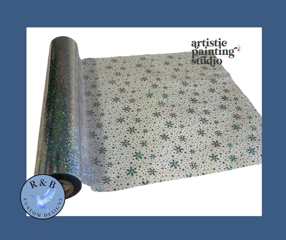 Elsa Snowflake Hologram Foil