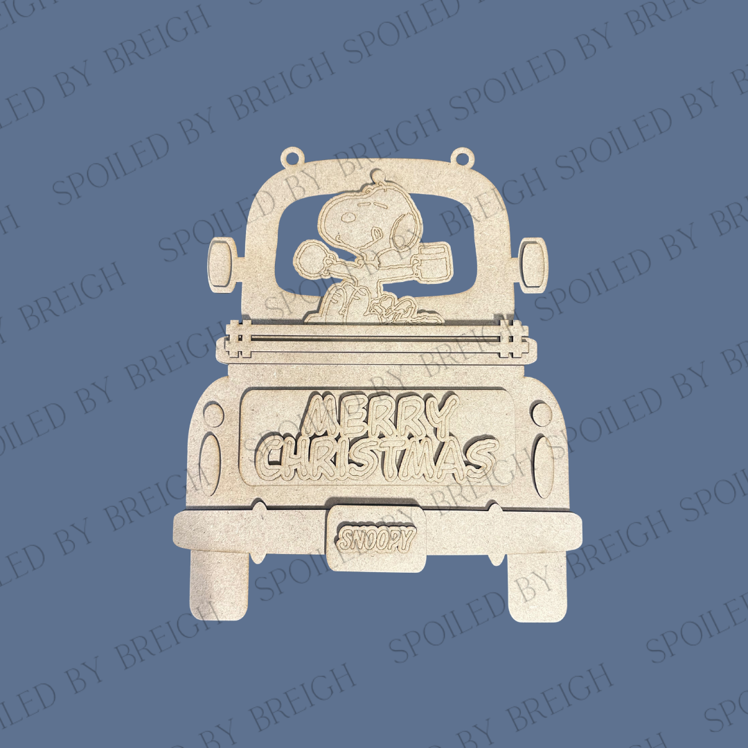 Watts of Love- Snoopy truck add on