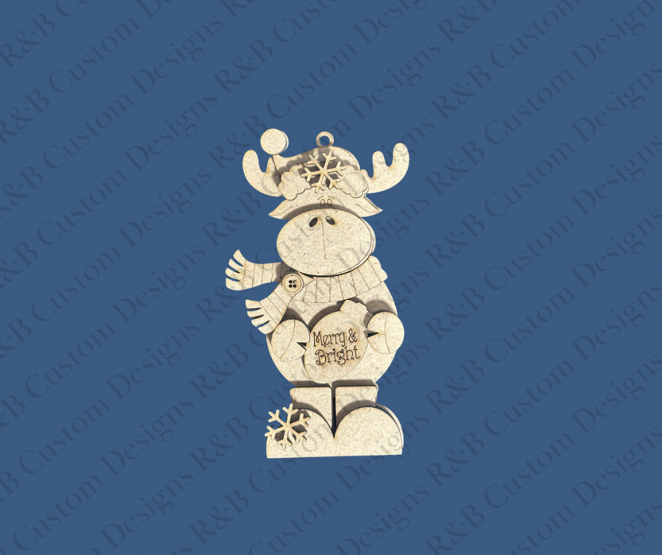 Moose Ornaments