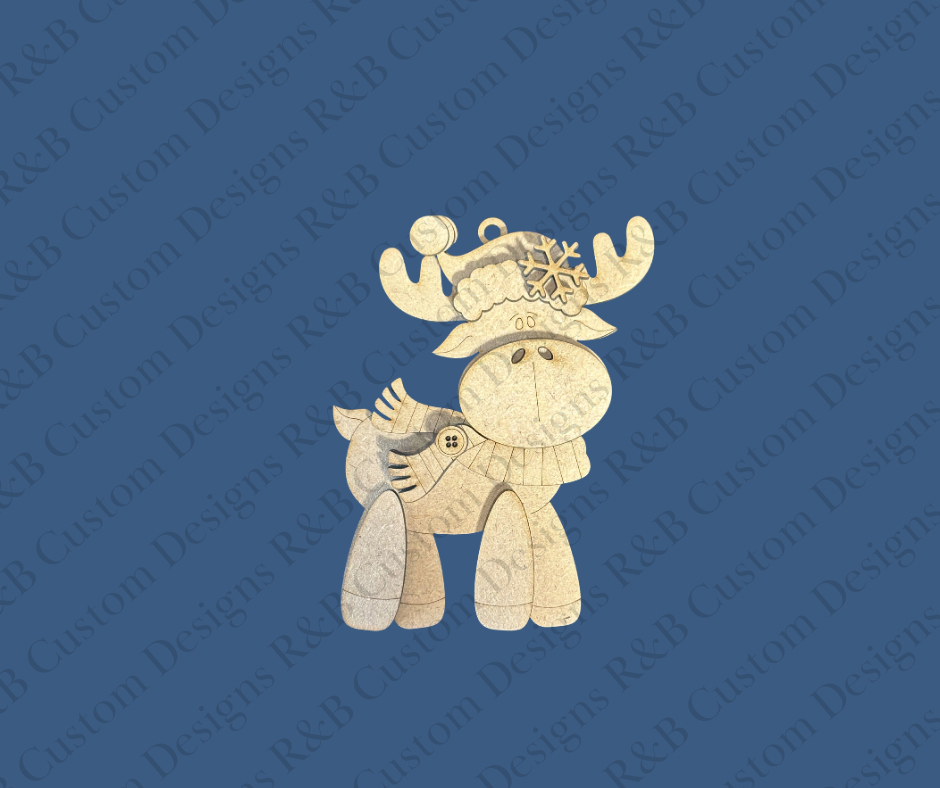 Moose Ornaments