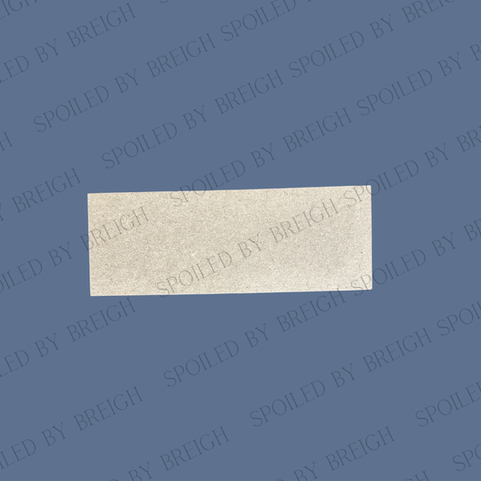 Rectangular Plaque