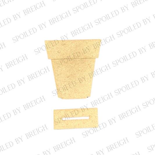 Mug Hugger Stand- Flower Pot