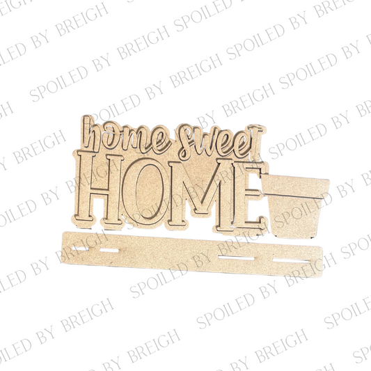 Mug Hugger Stand- Home Sweet Home Sign