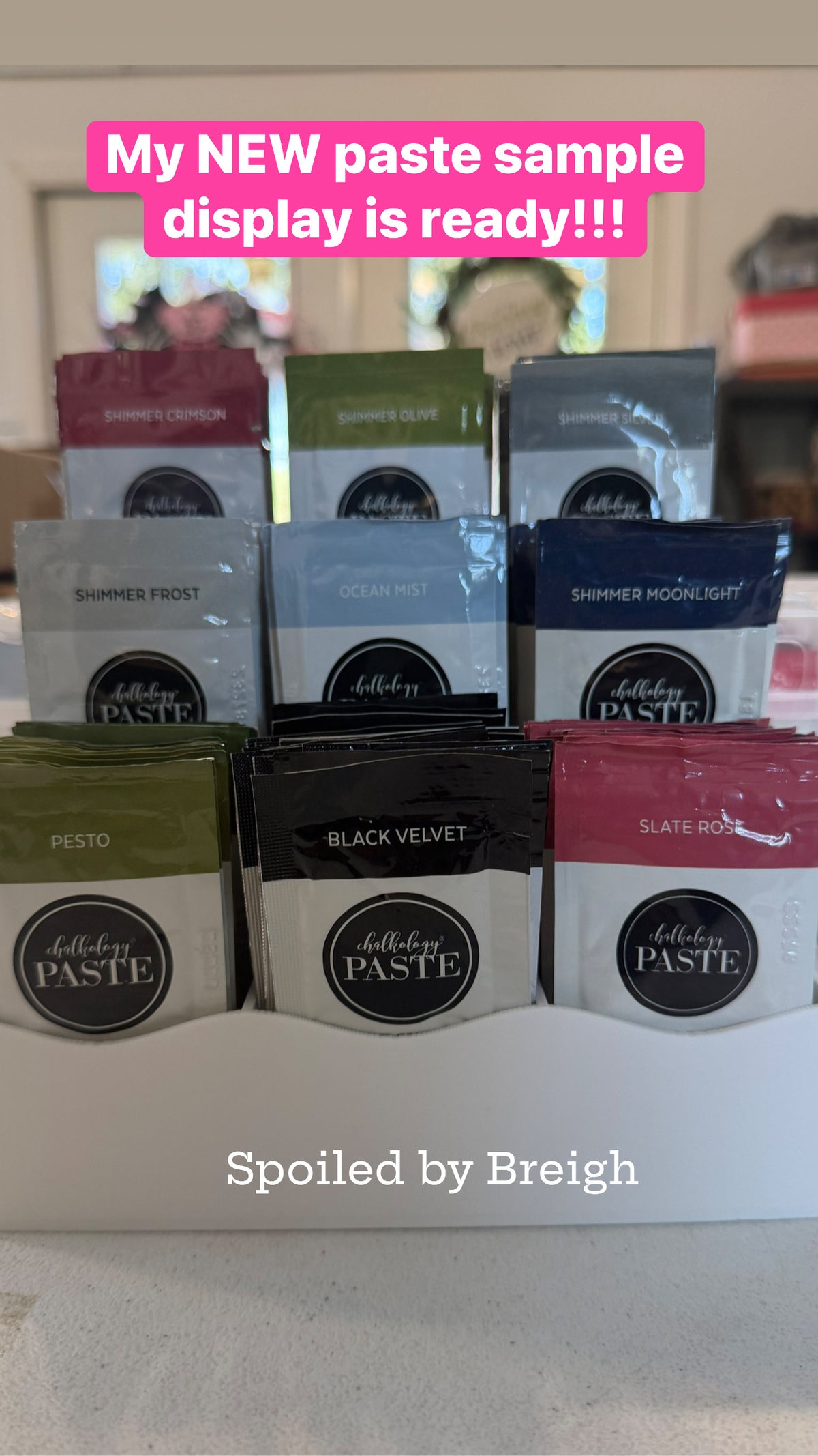 Paste Packet Display