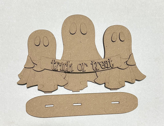 Trick or Treat Ghost Shelf Sitter