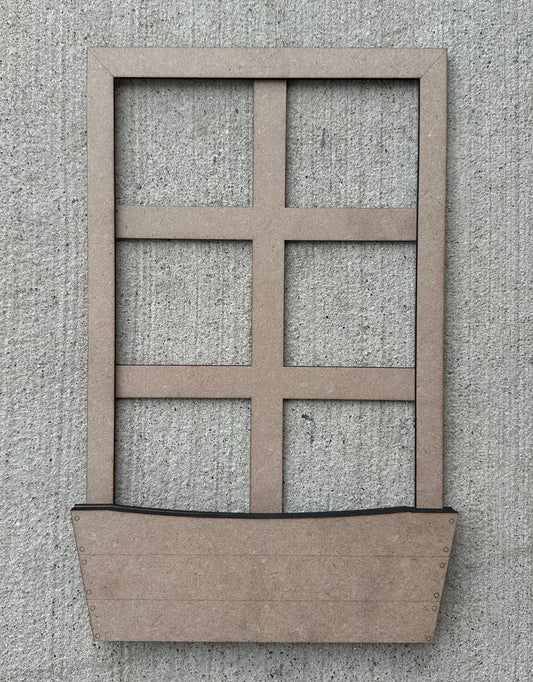 Window Holder for Basket Inserts