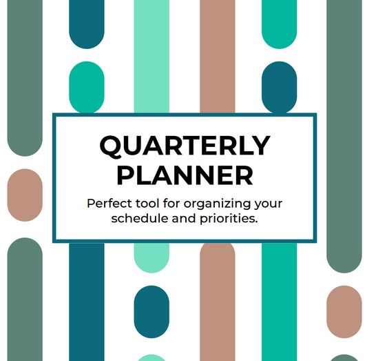 Quarterly Success Planner – Printable PDF
