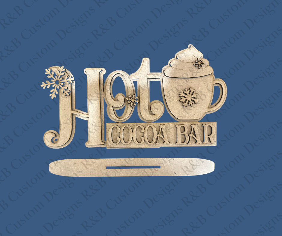 Hot Cocoa Word SItter