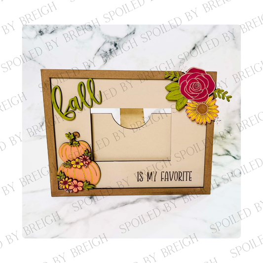 Fall is my Favorite Picture frame - 2024 Aug CB