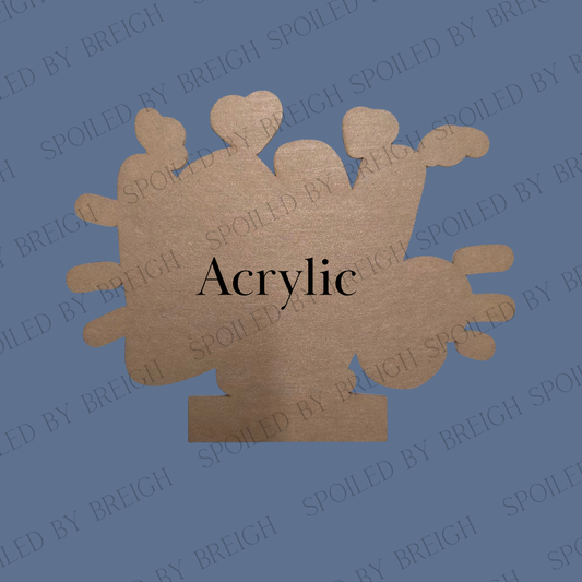 Watts of Love- Snoopy Love Acrylic Lightbase Insert