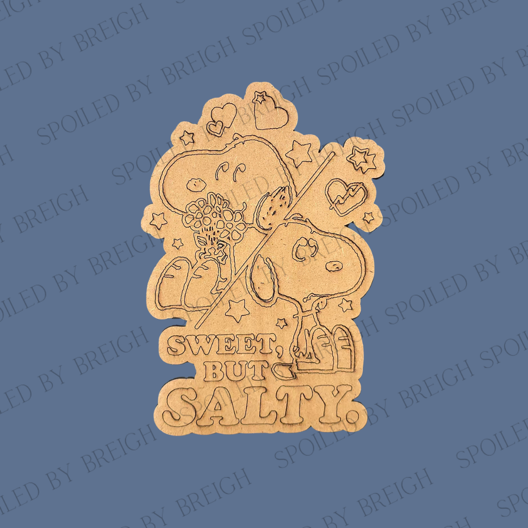 Watts of Love- Sweet and Salty Snoopy