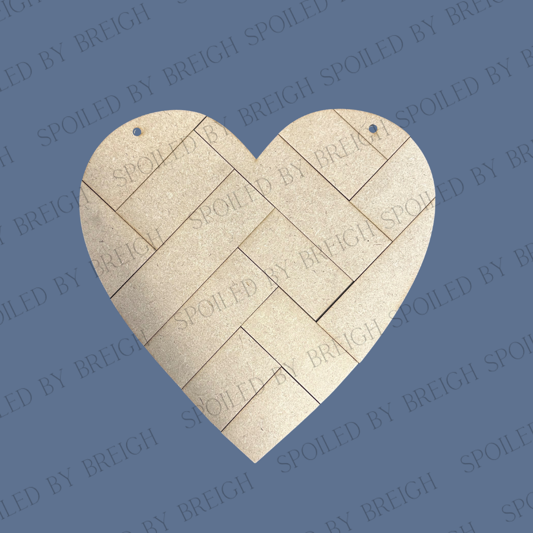 Shiplap Rustic Pallet Heart