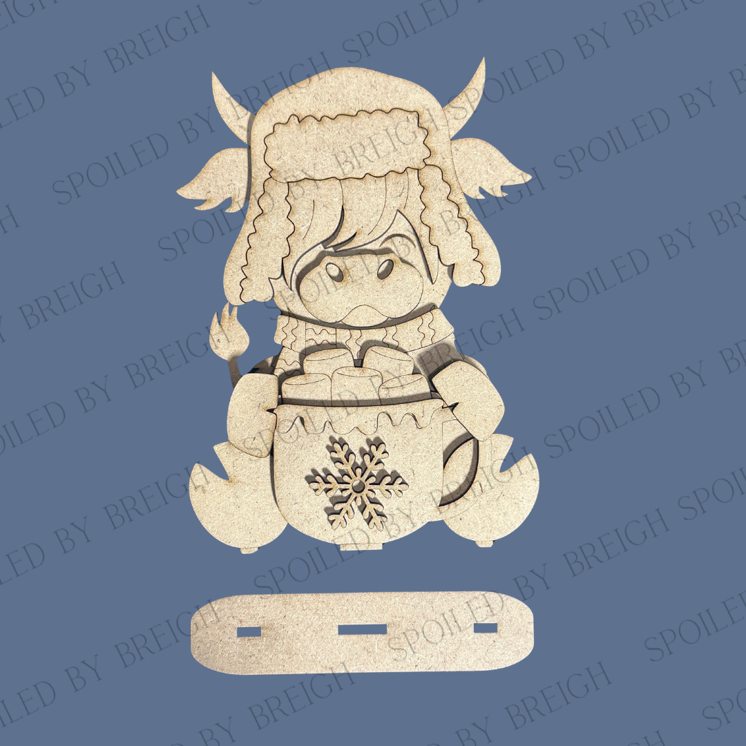 Highland Cow Hot Cocoa