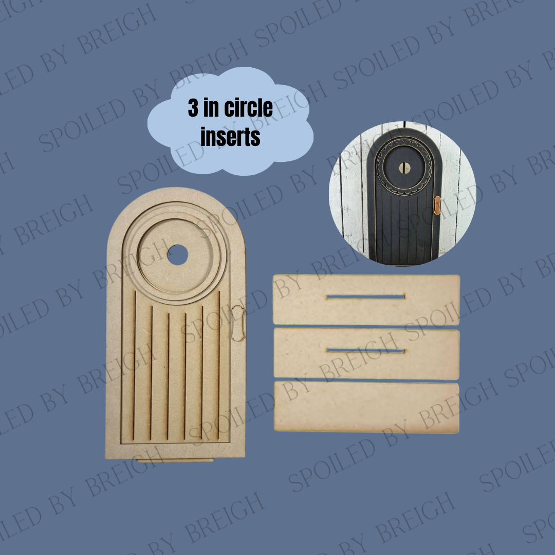 Interchangeable Porch Door- Arched Door