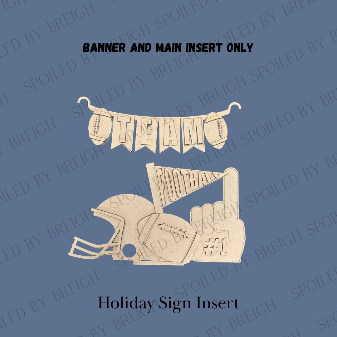 Football Holiday Inserts