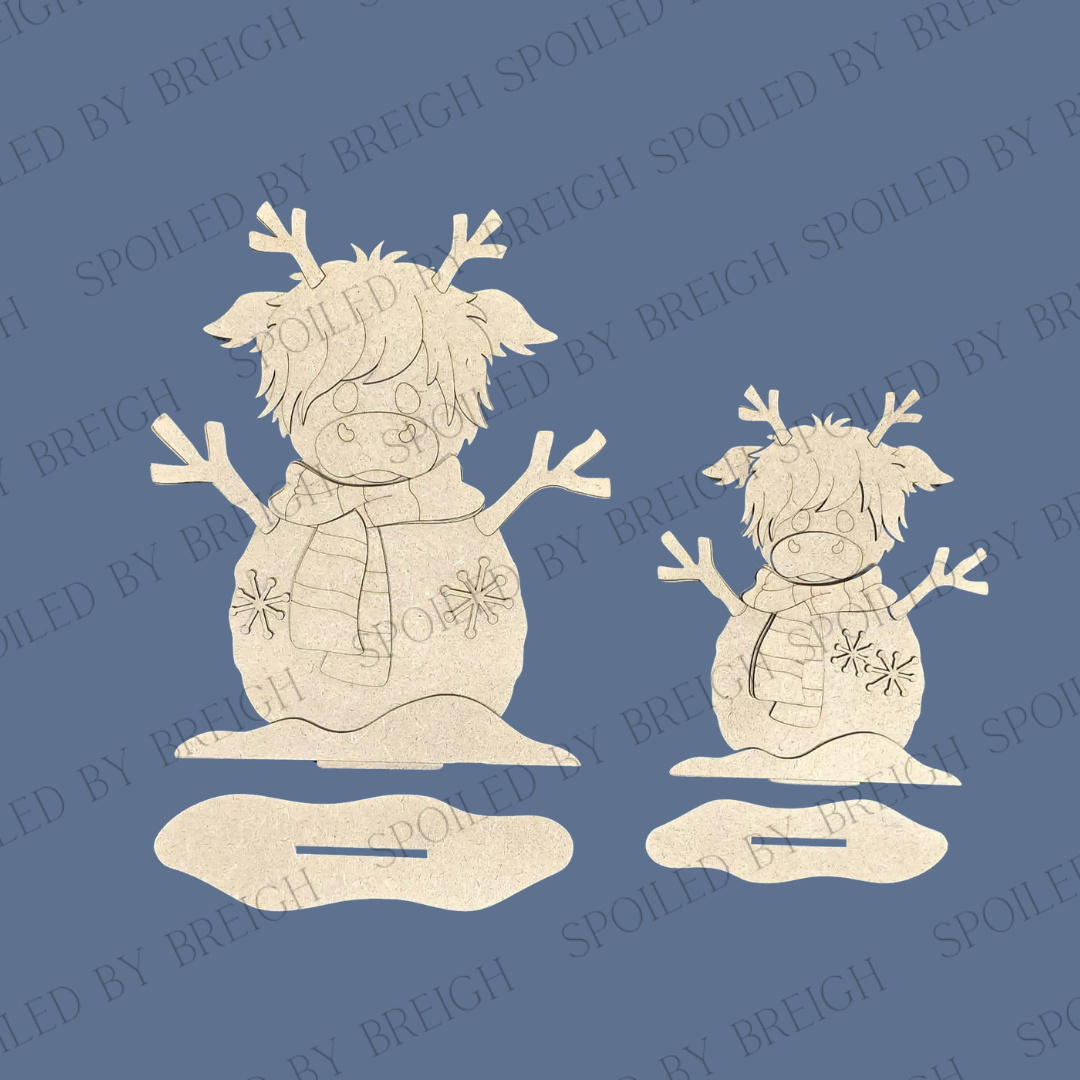 Highland Snowman Shelf Sitter